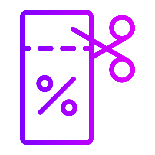 쿠폰 무료 아이콘