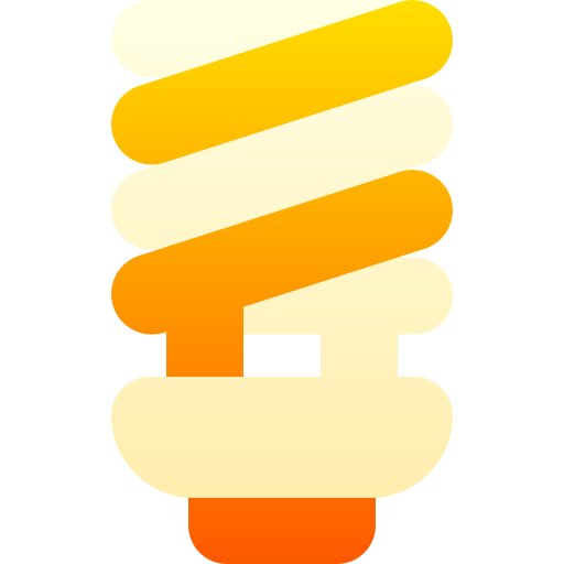 lumière à économie d'énergie Icône gratuit