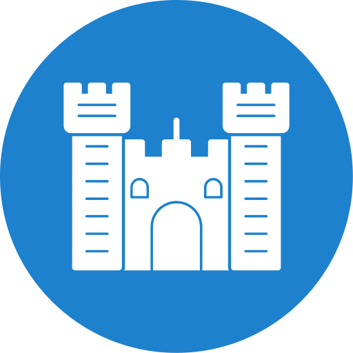 forteresse Icône gratuit forteresse Icône gratuit