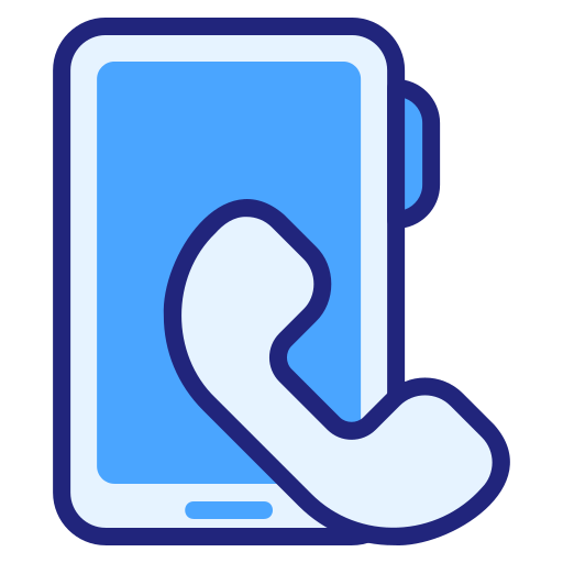 Phone call Generic Blue icon