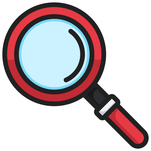 Magnifying glass Generic Outline Color icon