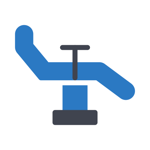 Стул стоматолога бесплатно иконка Стул стоматолога бесплатно иконка