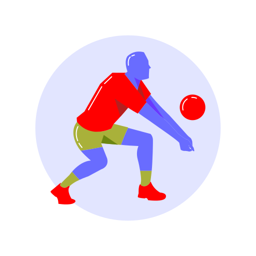 vóleibol icono gratis