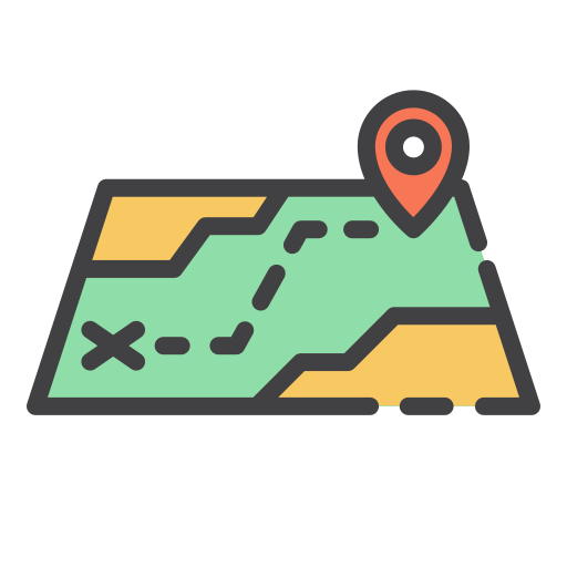 mapa icono gratis