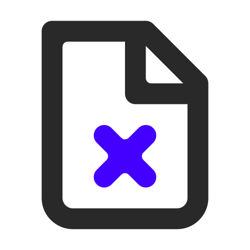 Close Generic Outline Color icon