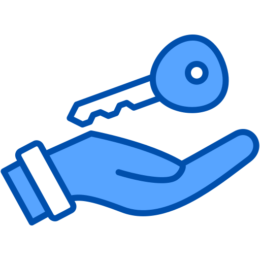 Key Generic Blue icon