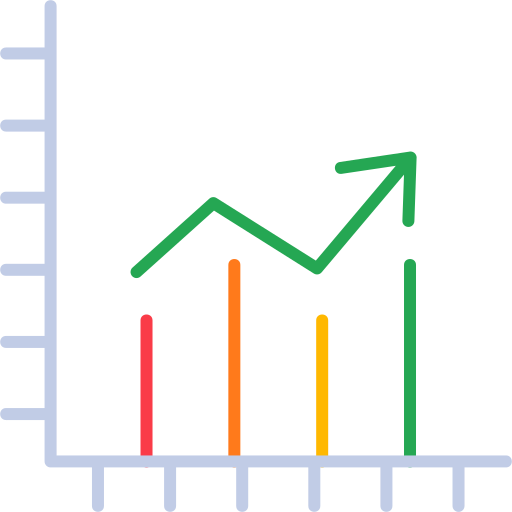 crecimiento icono gratis