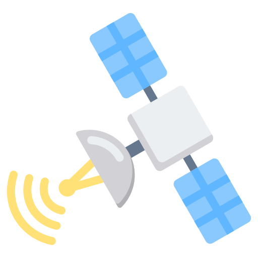 satélite icono gratis