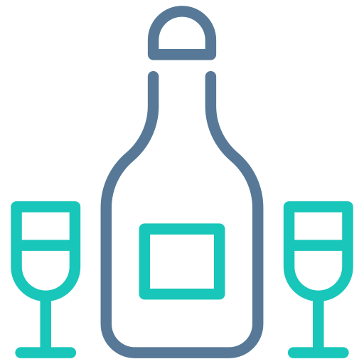 Champagne Generic Outline Color icon