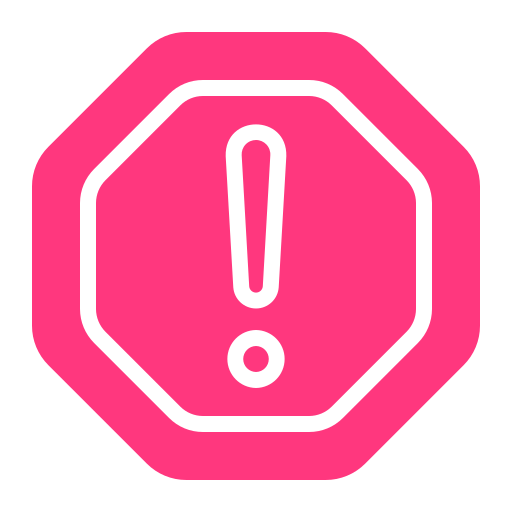 Danger free icon Danger free icon
