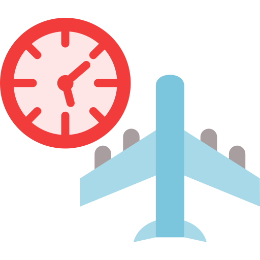 Jet lag Generic Flat icon