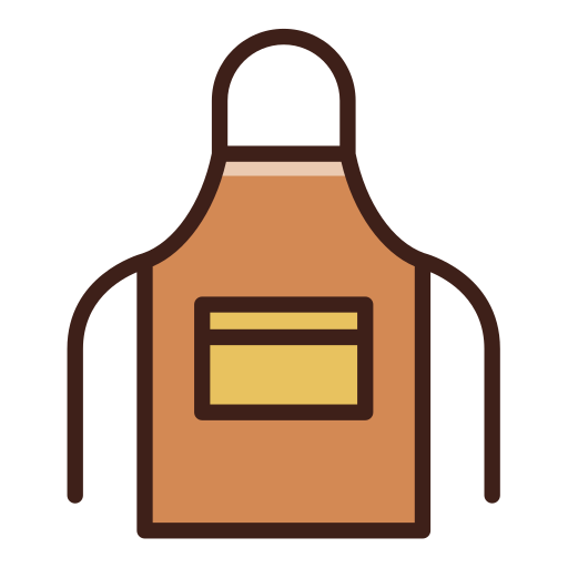 Apron Generic Outline Color icon