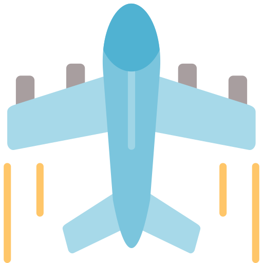 avión icono gratis