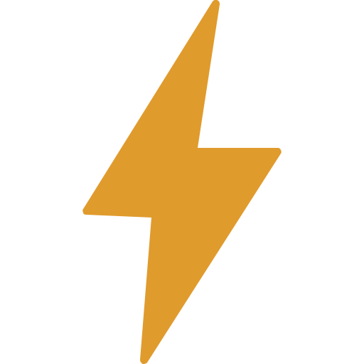 Thunder Generic Flat Icon