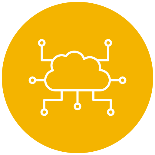 Cloud Data Generic Flat Icon