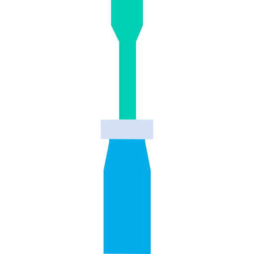 Screwdriver Kiranshastry Flat icon