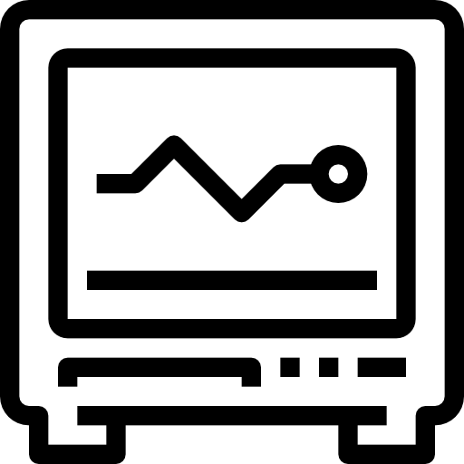 Cardiogram Accurate Lineal icon