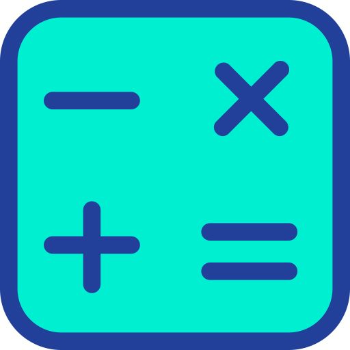 Calculator Kiranshastry Lineal Color icon