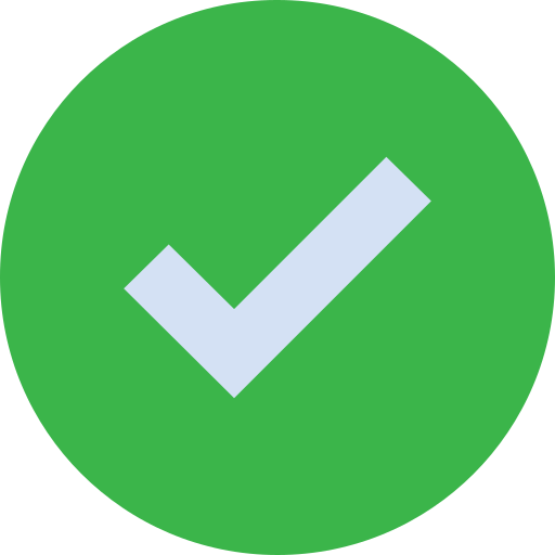 green tick