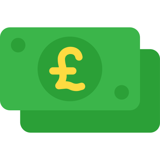 Pound sterling  free icon