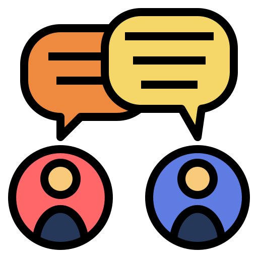 Conversation Generic Outline Color icon