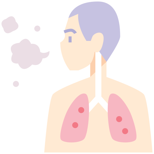 Lung cancer Generic Flat icon