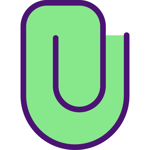 Paper clip free icon