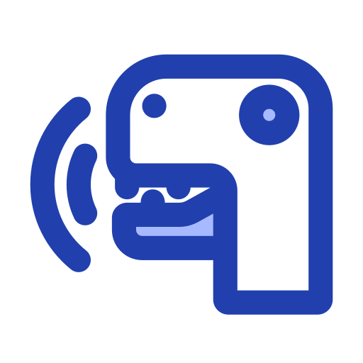 Voice Generic Blue icon