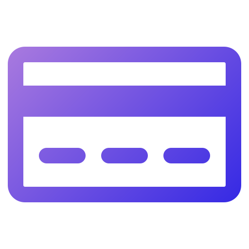 Credit card Generic Flat Gradient icon