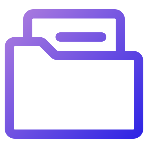 Folder Generic Gradient icon