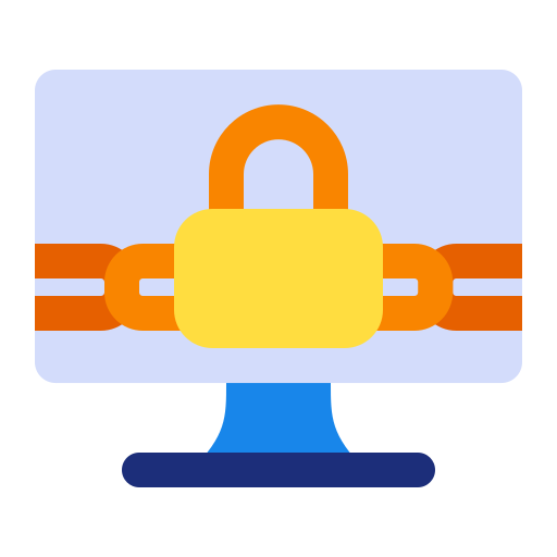 secuestro de datos icono gratis