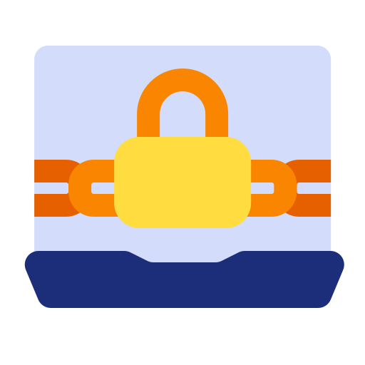 secuestro de datos icono gratis