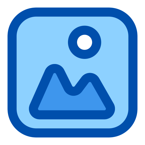 Gallery Generic Blue icon