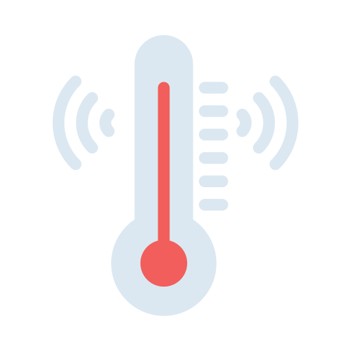 temperatura inteligente icono gratis