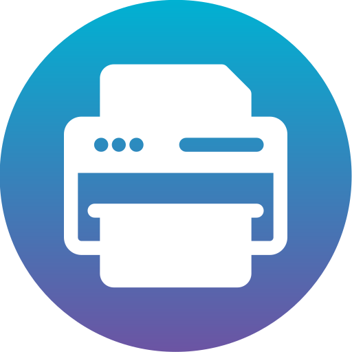 Printer Generic Flat Gradient Icon