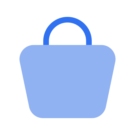 Shop Bag Generic Blue Icon