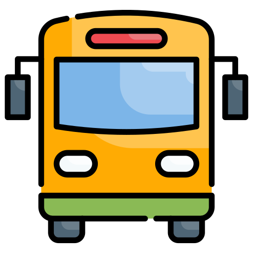 Bus Generic Outline Color icon