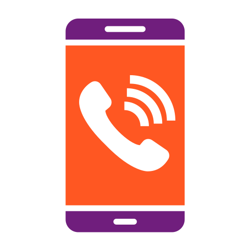llamada móvil icono gratis