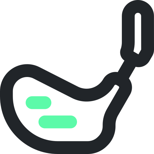 palo de golf icono gratis