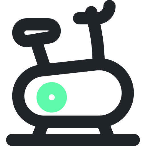 Stationary bike Generic Outline Color icon