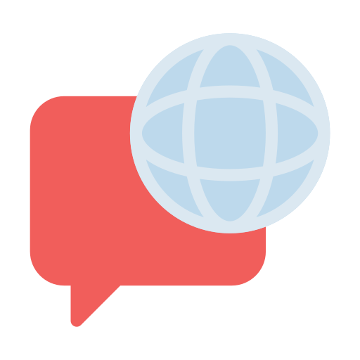 comunicacion global icono gratis