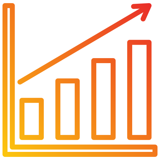 Statistics Generic Gradient icon