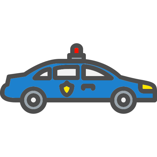 carro de polícia grátis ícone carro de polícia grátis ícone