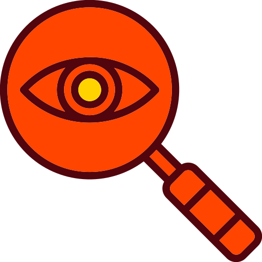 Magnifying glass Generic Outline Color icon