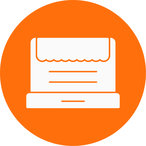 tienda en línea icono gratis