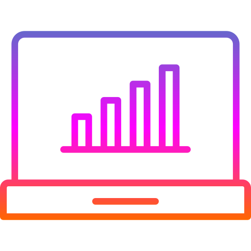 gráfico de barras icono gratis