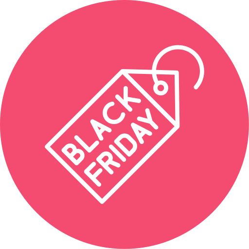 Black friday Generic Flat icon