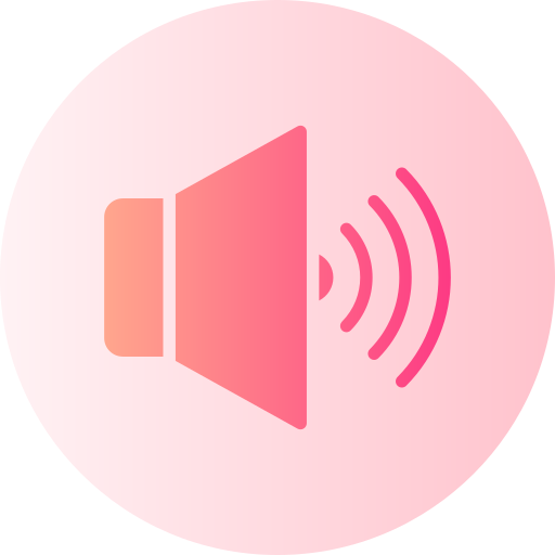 altavoz icono gratis