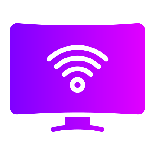 televisión inteligente icono gratis