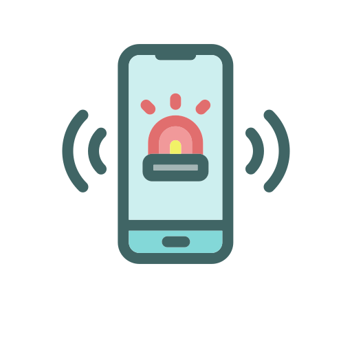 Alert free icon Alert free icon